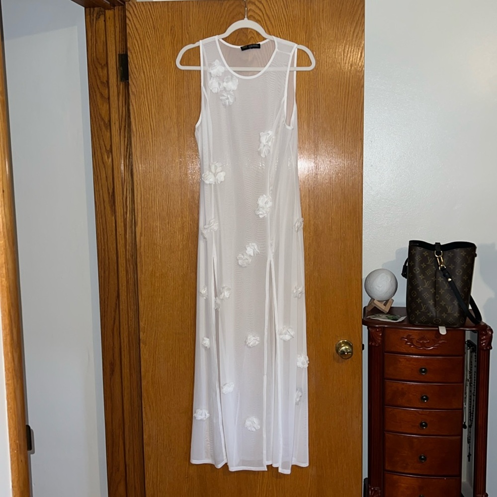 White dress